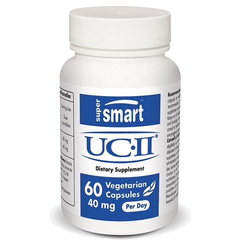 Buy Supersmart - UC II 40 mg per Day - Undenatured Type II Collagen ...