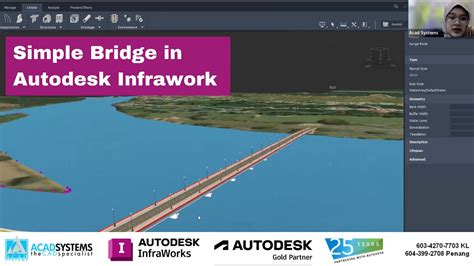Image result for InfraWorks Tutorial Add Bridge