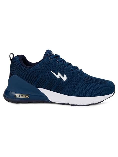 Buy Running Shoes For Men: Syrusmod-Blu-Blu | Campus Shoes