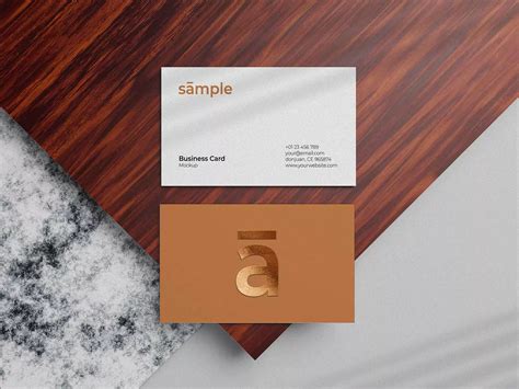 Business Card PSD Mockups | Free Mockup