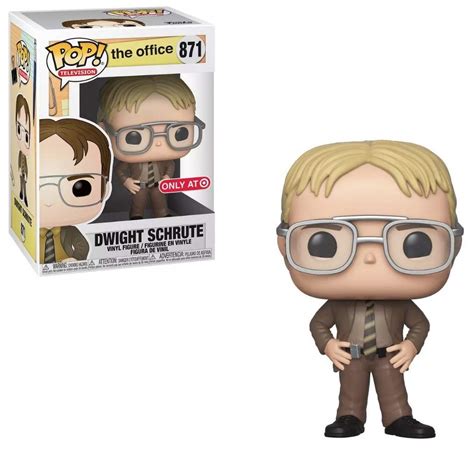 Buy Funko Pop! Television: The Office - Dwight Schrute with Blonde Hair ...