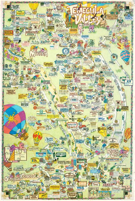 Temecula Valley in Sunny California - Curtis Wright Maps
