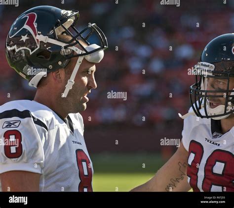 August 27, 2011 - San Francisco, California, U.S - Houston Texans ...