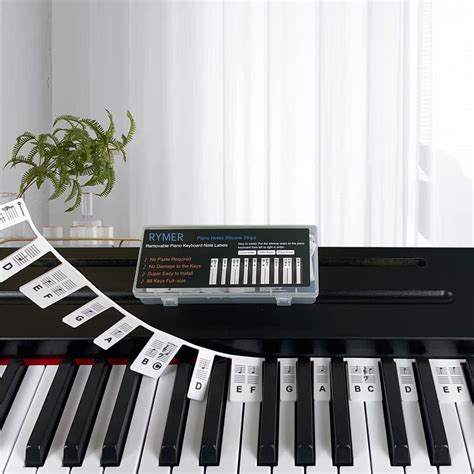 RYMER 88-Key Piano Note Labels for Beginners - Removable India | Ubuy