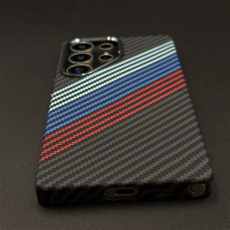 Aramid Texture Case 3 Stripe Color for Samsung Galaxy S25 Ultra Carbon ...