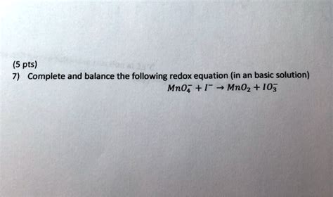 Image result for Balance H2O2 Mno4 O2 MnO2 in a Basic Medium