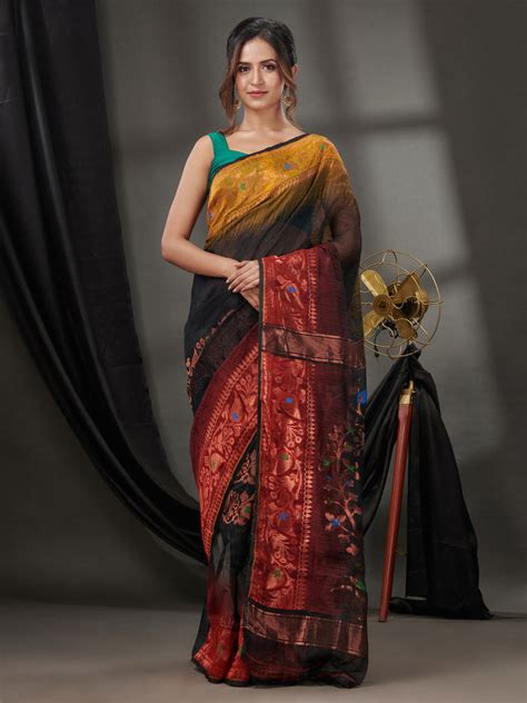 Buy Latest Jamdani Saree, Cotton, Linen, Soft Silk | INR 2400 Onwards ...