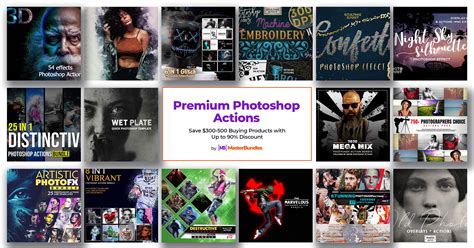 10124+ Photoshop Actions 2026 - MasterBundles