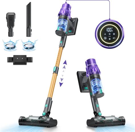 Amazon.com - Cordless Vacuum Cleaner for Home, 45mins Runtime ...