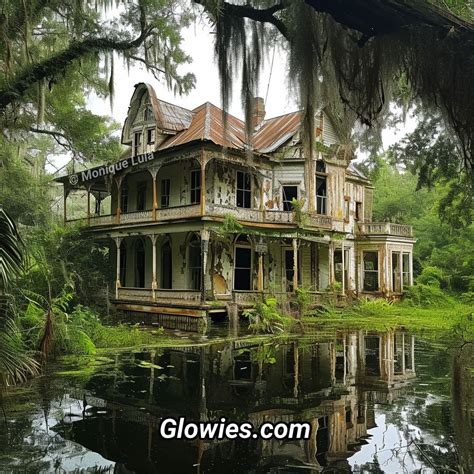 Abandoned Mansion in the Swamps of New Orleans
