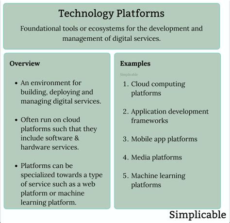 Technology Platform Examples 的图像结果