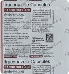 Candiforce 100 Capsule: Uses, Side Effects, Price, Dosage & More Info ...