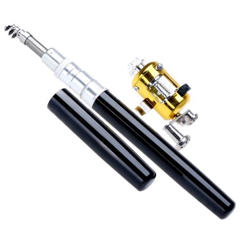 Futaba Mini Carbon Portable Fishing Rod - 23cm - Black : Amazon.in ...