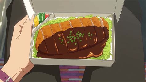 Download Anime Tonkatsu Bento Box Wallpaper | Wallpapers.com