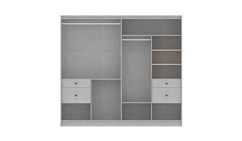 2 Door Sliding Wardrobe- Premium Style – Dekorup