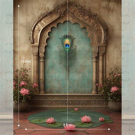 Brindavan Arangam - Maternity Backdrops – Madras Prop Store