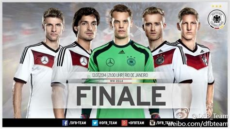 2014巴西世界杯：德国队发布决赛海报 - China.org.cn