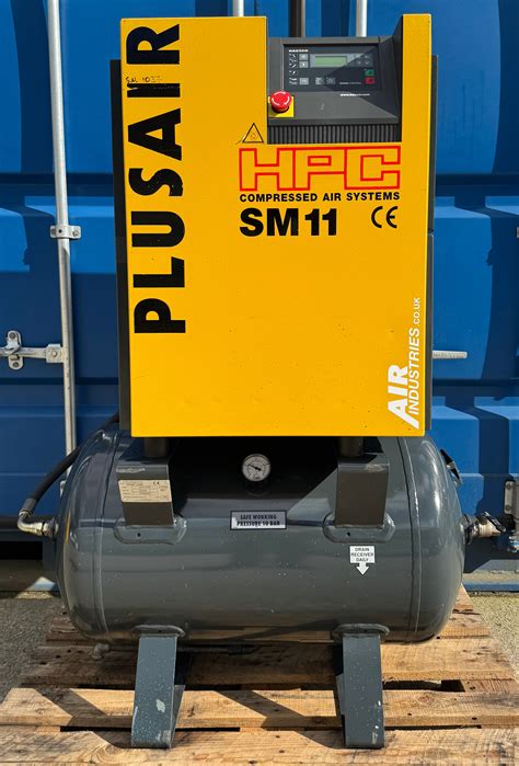 Kaeser SM11 Receiver Mounted Rotary Screw Compressor (7.5kw, 40Cfm) – Air Industries