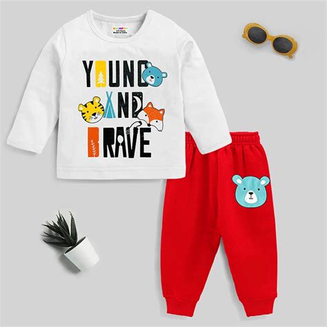 KUCHIPOO Baby Boys T-Shirts and Pyjamas Set – Kuchipoo