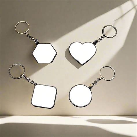 Customized Double Sided Metal Keyrings – BulkSeller.in
