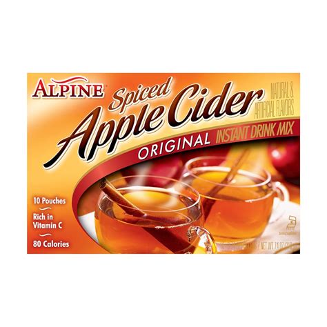 Amazon.com : Alpine Spiced Cider Original Drink Mix, Apple Flavor, 120 ...