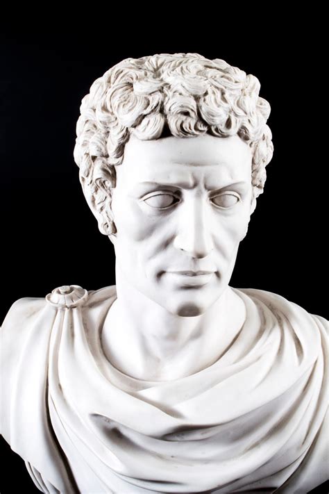 Vintage Composite Marble Bust Marcus Junius Brutus 20th C at 1stDibs
