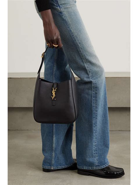 SAINT LAURENT Le 5 à 7 Supple small leather shoulder bag | NET-A-PORTER