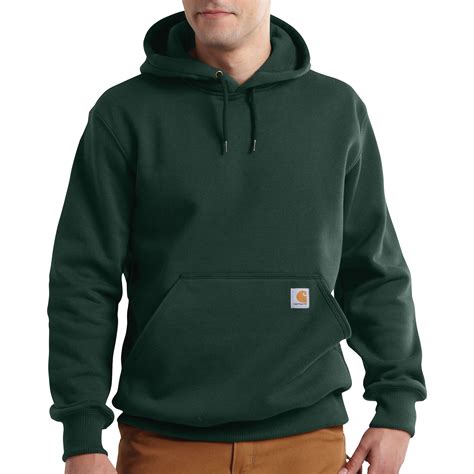 Carhartt Men's Paxton Heavyweight Hooded Sweatshirt - Dark Green, 2XL ...