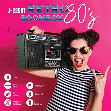 Radio Band | QFX J-220BT Boombox MP3 Conversion from Radio to Cassette ...