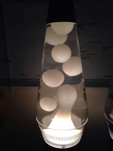 Vintage Scroll Base Lava Lamp