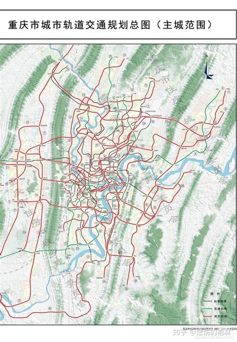 重庆轨道规划2035高清大图 - 布条百科