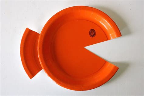 Image result for Paper Plate Fish Pattern