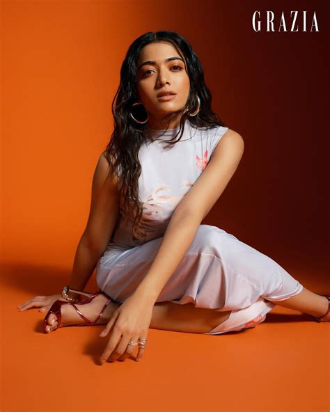 Rashmika Mandanna Effortlessly Captivates as the Cover Girl for Grazia India's June 2023 Issue
