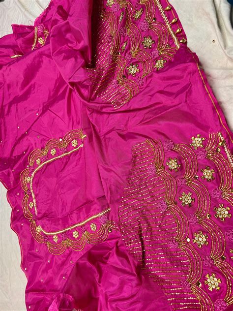 Maggam Work Blouse – MayiLabel