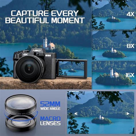 NBDDIGITAL 48MP Digital Cameras for Photography with WiFi & App India ...