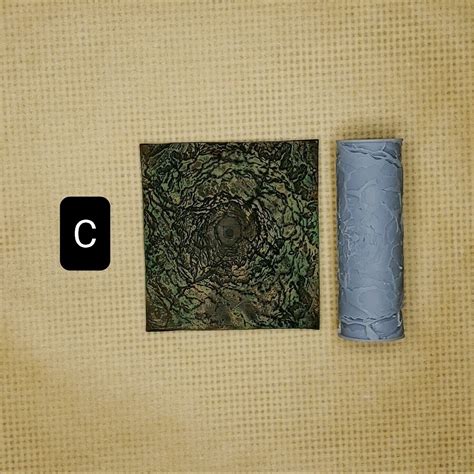 STL file Craters Clay Tile Roller Set 🛠️ ・3D print object to download・Cults