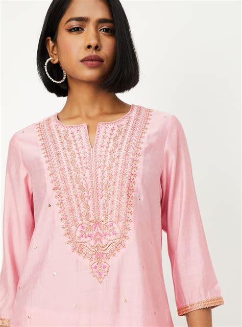 Buy Women Embroidered Kurta Set Online at just Rs. 1699.0 ...