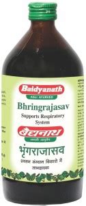 Baidyanath Ayurvedic Bhringrajasava Syrup - 450 ml Price in India - Buy ...