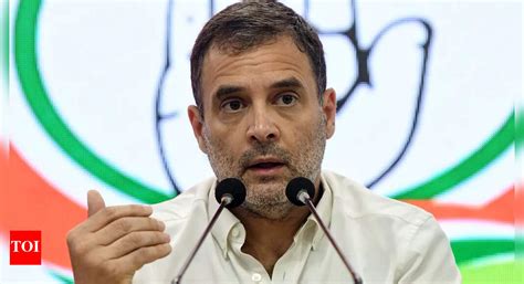Rahul: Rahul Gandhi may relent, take part in poll for Congress chief's ...