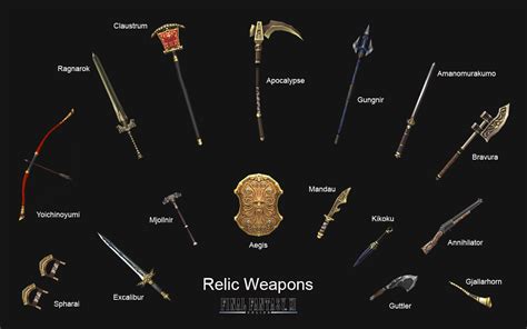 Shadowbringers Relic weapon guide