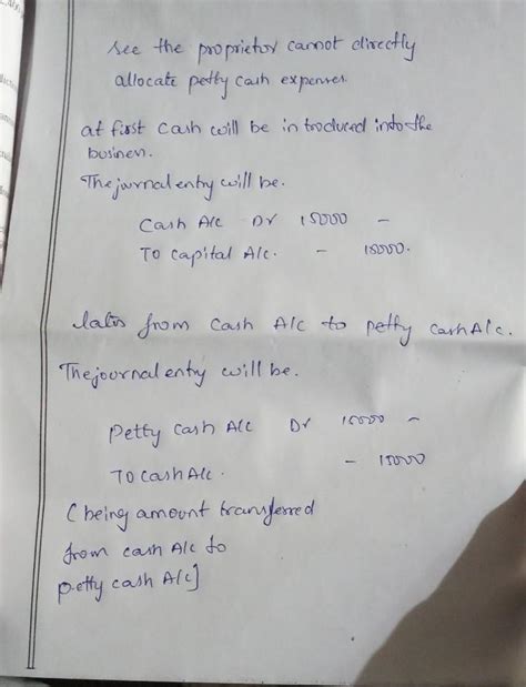 prepare journal entry for following transaction cash received rs.15000 ...