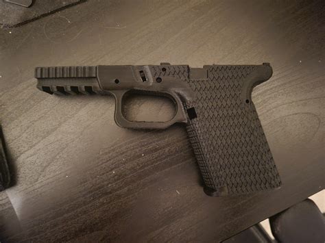 3D printing Glock 19 / P80 PF940C DIAMOND Embossed • made with Ender 3 ...