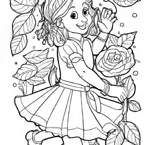 Desenhos de Mila Rose para Imprimir e Colorir: Divirta-se com a Personagem!