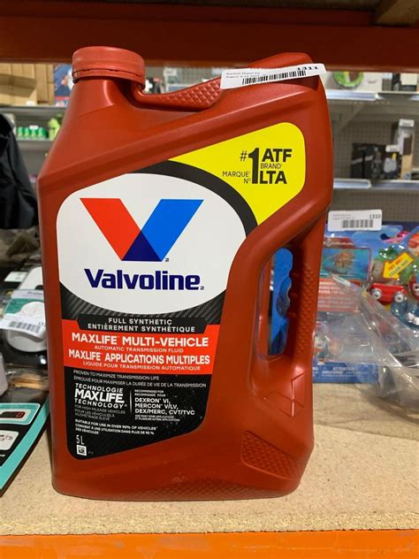 Valvoline Full Synthetic Maxlife Multi-Vehicle Automatic Transmission ...