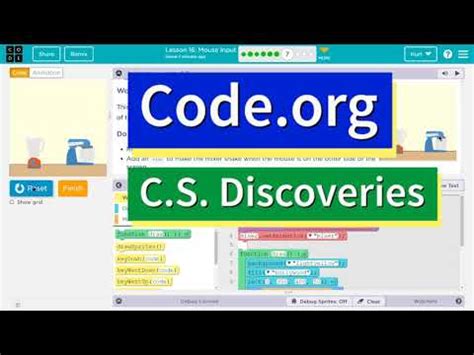 Image result for Code.org Lesson 17 Interactive Card
