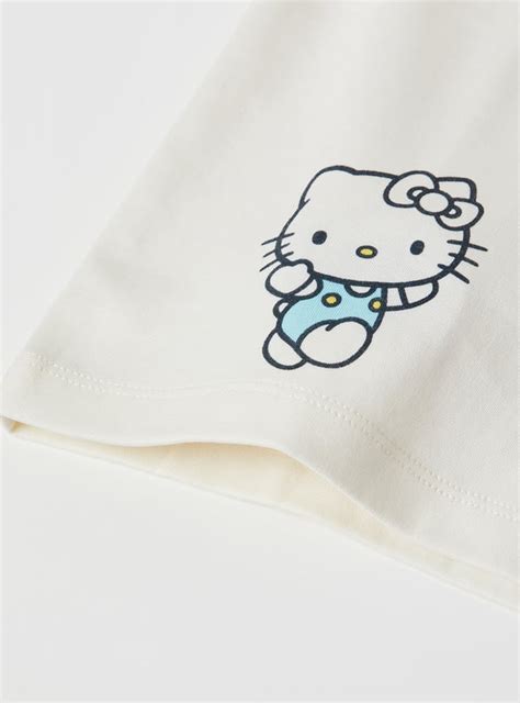 Buy Girls Hello Kitty Print Crop T-shirt Online at just Rs. 399.0 ...