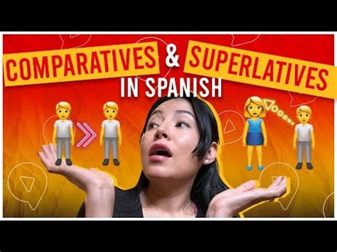 Comparatives and Superlatives Language Tutor Spanish 的图像结果