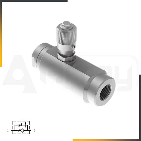 Image result for Non-Compensated Flow Control Valve