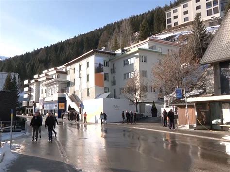 Davos under lockdown as World Economic Forum opens today