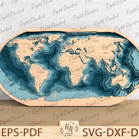 Buy Wood World Map Online In India - Etsy India
